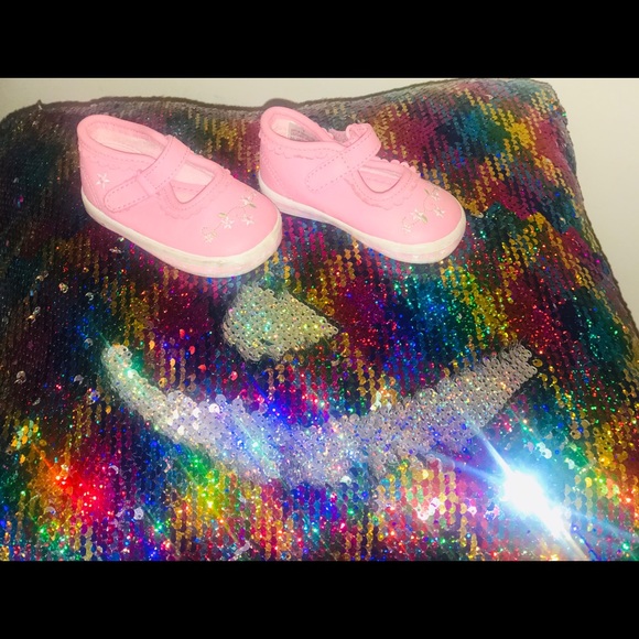 💕Smart baby pink Girl’s Shoes Size 2 Sold as is - Picture 3 of 6